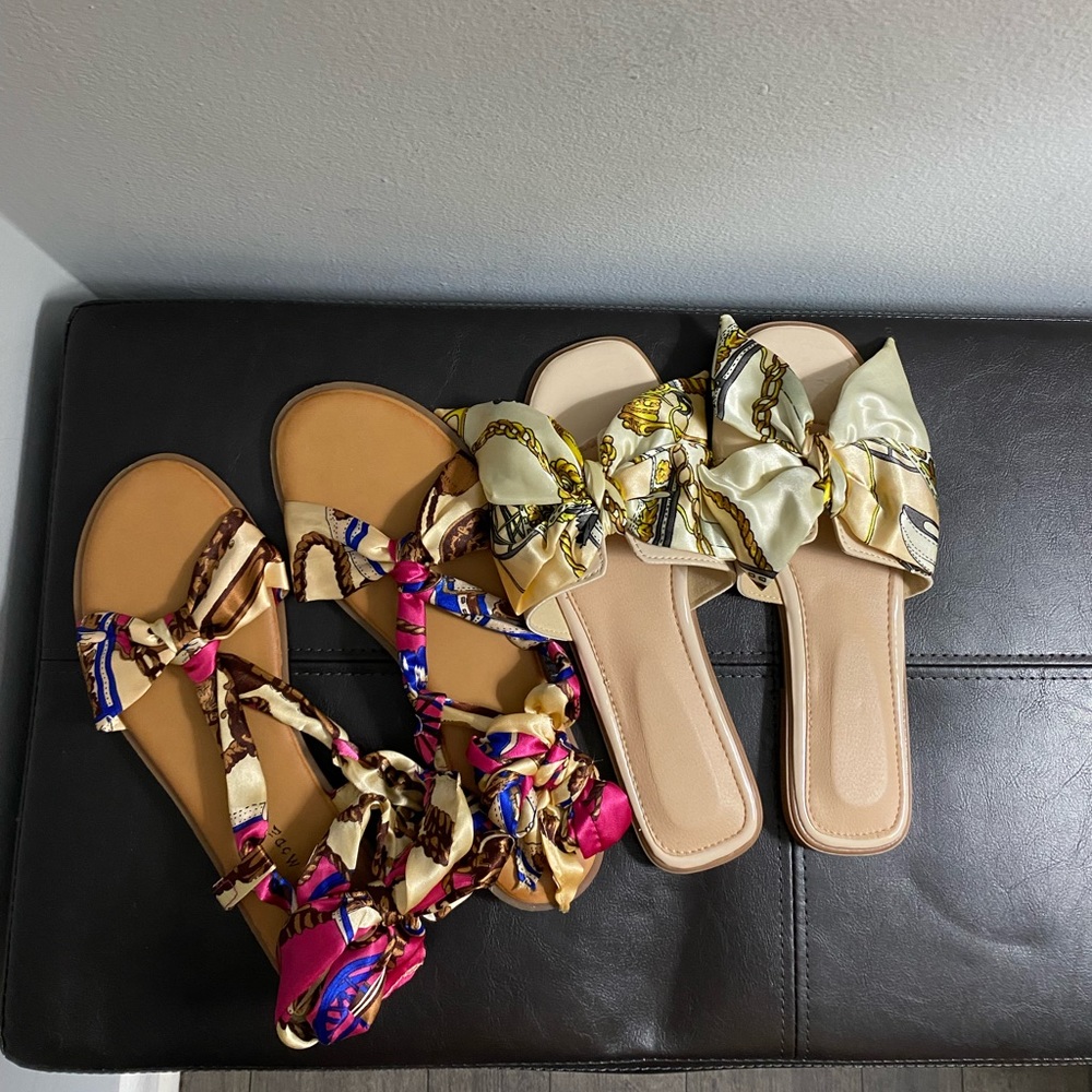 Women’s Sandals Bundle (2-pairs) - size 10